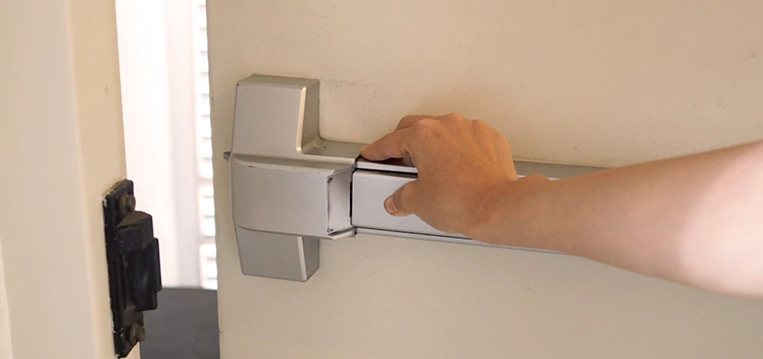 Roller Gate Panic Bar Installation in Shasta Lake, California